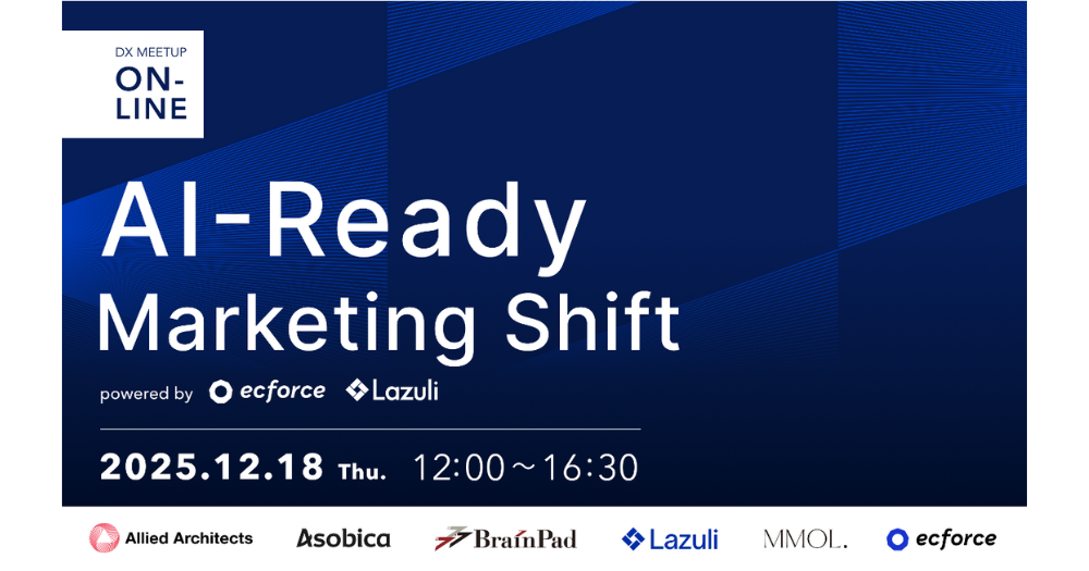 【ブレインパッド登壇】AI-Ready Marketing Shift